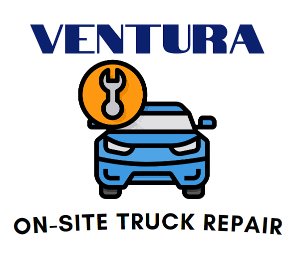 this image shows ventura on-site-truck repair logo